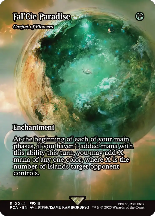 Fal'Cie Paradise - Carpet of Flowers (Showcase) (FCA-044) - rare