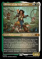 Ellivere of the Wild Court (WOC-057) - mythic - Etched Foil