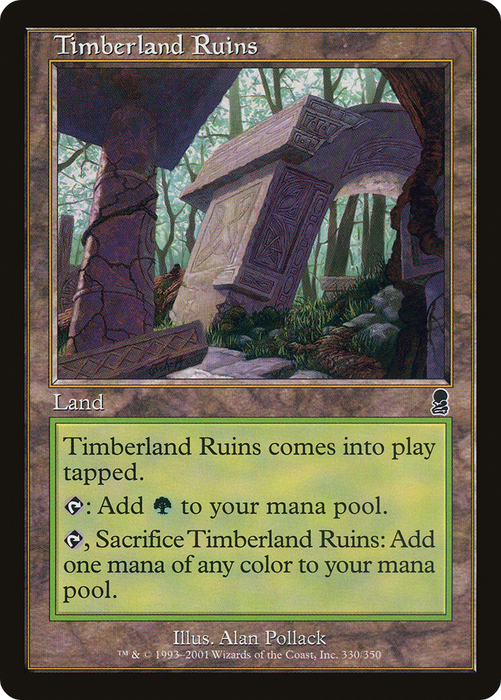 Timberland Ruins (ODY-330) - common - Foil