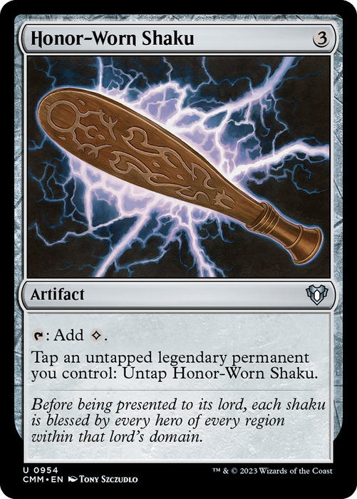 Honor-Worn Shaku (CMM-954) - uncommon