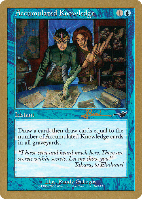 Accumulated Knowledge (WCD-AR26) - common