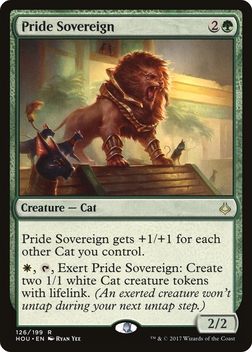 Pride Sovereign (HOU-126) - rare - Foil