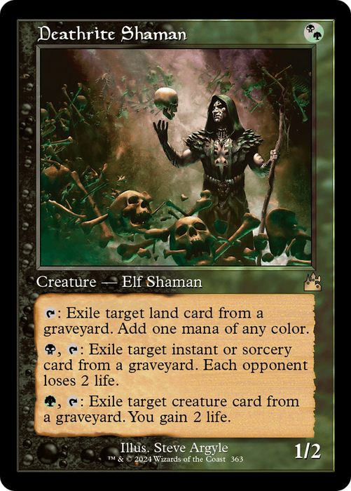Deathrite Shaman (RVR-363) - rare