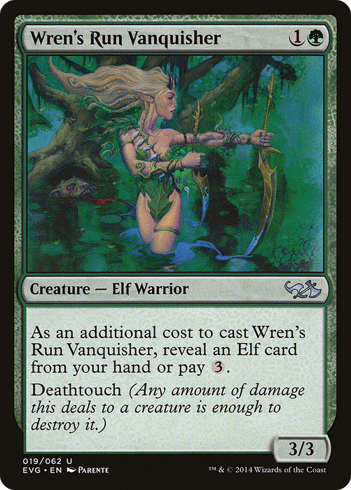 Wren's Run Vanquisher (DD3-019) - uncommon