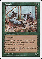 Aurochs (5ED-279) - common