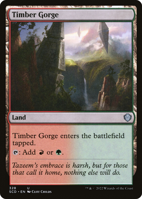Timber Gorge (SCD-328) - uncommon