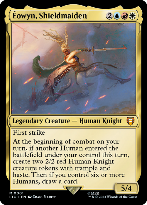 Éowyn, Shieldmaiden (LTC-001) - mythic