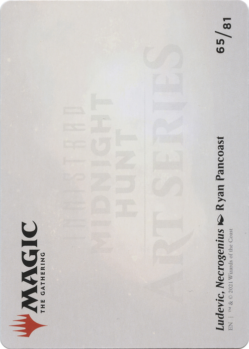 Ludevic, Necrogenius // Ludevic, Necrogenius (AMID-065) - common (Borderless)