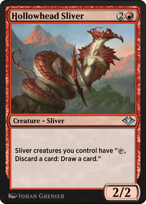 Hollowhead Sliver (J21-469) - uncommon