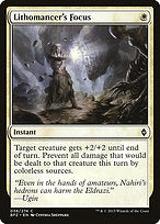 Lithomancer's Focus (BFZ-038) - common