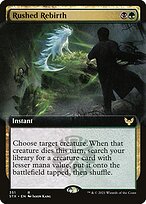 Rushed Rebirth (STX-351) - rare: (Extended Art)