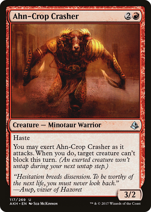 Ahn-Crop Crasher (AKH-117) - uncommon