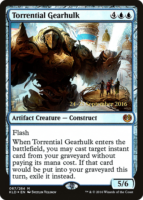 Torrential Gearhulk (PRE-67S) - mythic - Foil