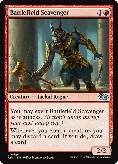 Battlefield Scavenger (J25-520) - uncommon