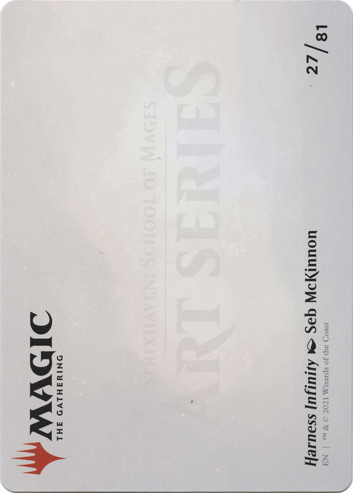 Harness Infinity // Harness Infinity (ASTX-027) - common (Borderless) - Foil