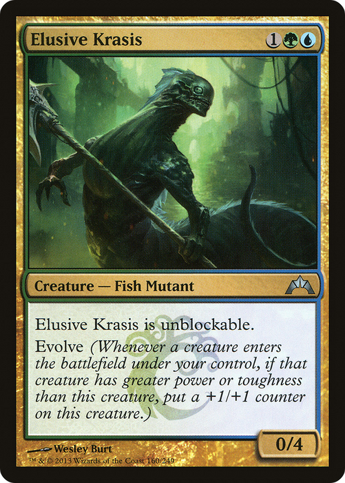 Elusive Krasis (GTC-160) - uncommon - Foil