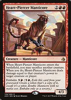 Heart-Piercer Manticore (AKH-138) - rare - Foil