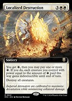 Localized Destruction (M3C-041) - rare: (Extended Art) - Foil