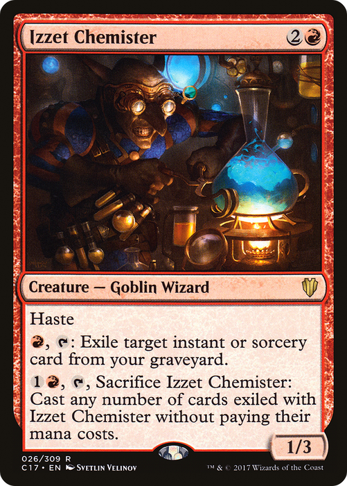 Izzet Chemister (C17-026) - rare