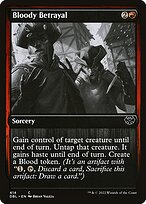 Bloody Betrayal (DBL-414) - common - Foil
