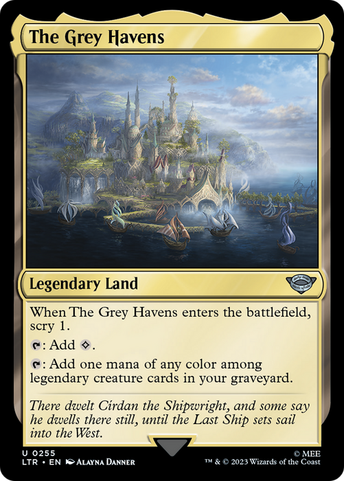 The Grey Havens (LTR-255) - uncommon - Foil