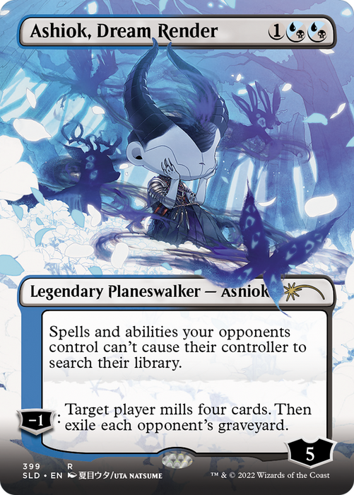 Ashiok, Dream Render (SLD-399) - rare (Borderless) - Foil