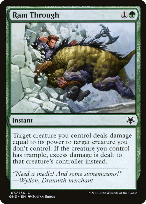 Ram Through (GN3-105) - common