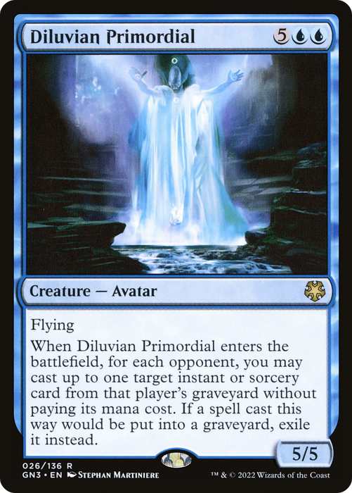 Diluvian Primordial (GN3-026) - rare