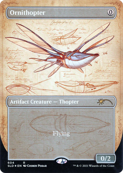 Ornithopter (SLD-604) - rare (Borderless) - Foil