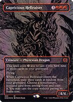 Capricious Hellraiser (ONE-353) - mythic (Borderless) - Foil