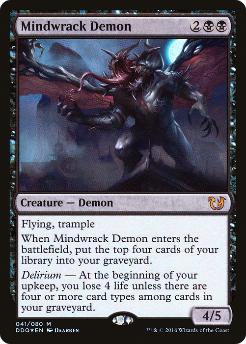 Mindwrack Demon (DDQ-041) - mythic - Foil