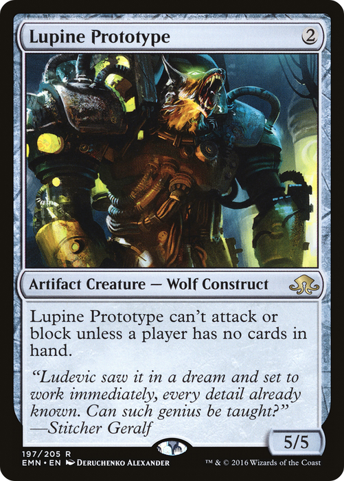 Lupine Prototype (EMN-197) - rare - Foil