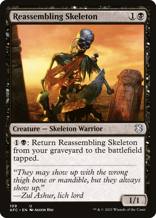 Reassembling Skeleton (AFC-109) - uncommon