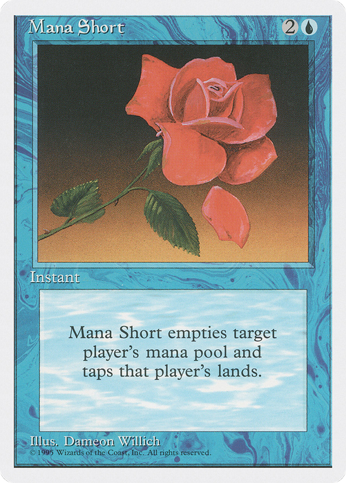 Mana Short (4ED-085) - rare