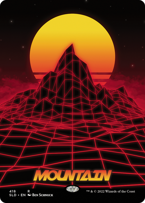 Mountain (SLD-418) - rare (Borderless)