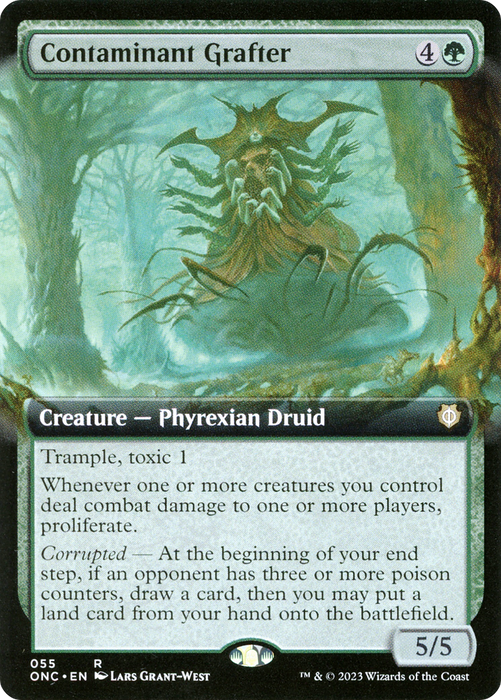 Contaminant Grafter (ONC-055) - rare: (Extended Art)