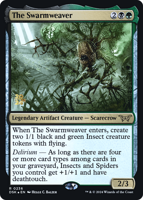 The Swarmweaver (PRE-236S) - rare - Foil