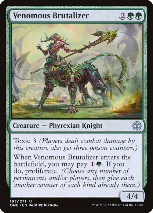 Venomous Brutalizer (ONE-193) - uncommon - Foil
