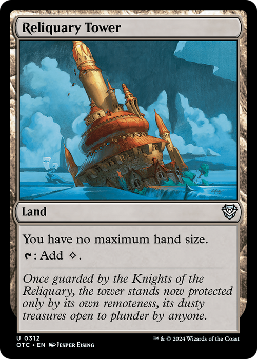 Reliquary Tower (OTC-312) - uncommon