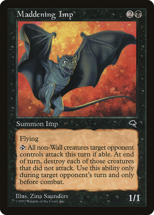 Maddening Imp (TMP-143) - rare