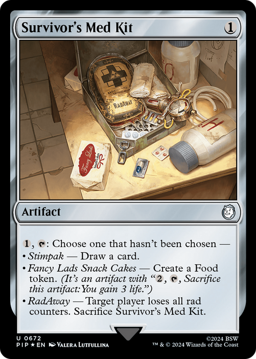 Survivor's Med Kit (PIP-672) - uncommon - Foil