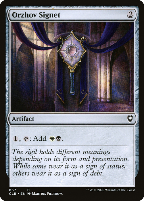 Orzhov Signet (CLB-867) - common