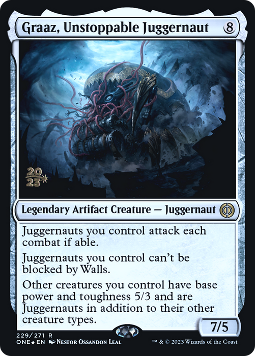 Graaz, Unstoppable Juggernaut (PRE-229S) - rare - Foil