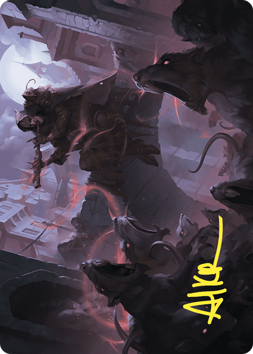 Gnawing Crescendo // Gnawing Crescendo (AWOE-017) - common (Borderless) - Foil