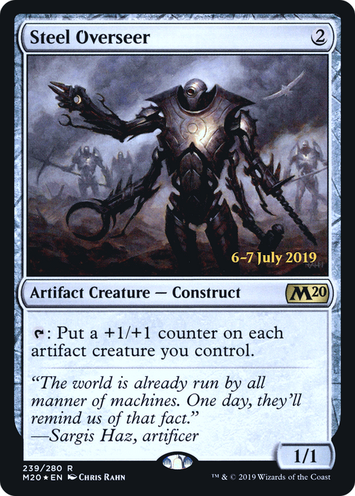Steel Overseer (PRE-239S) - rare - Foil