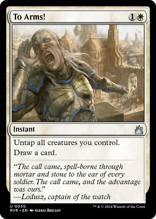 To Arms! (RVR-030) - uncommon - Foil