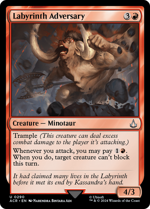 Labyrinth Adversary (ACR-290) - uncommon