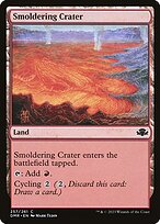 Smoldering Crater (DMR-257) - common - Foil