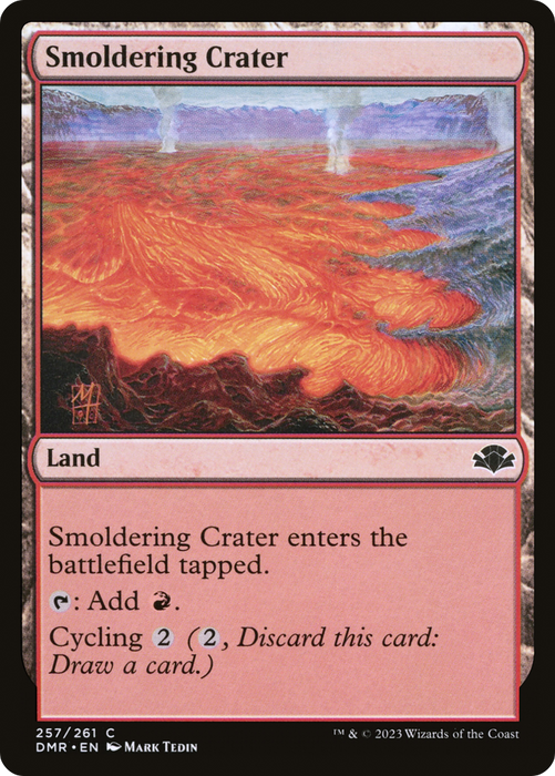 Smoldering Crater (DMR-257) - common