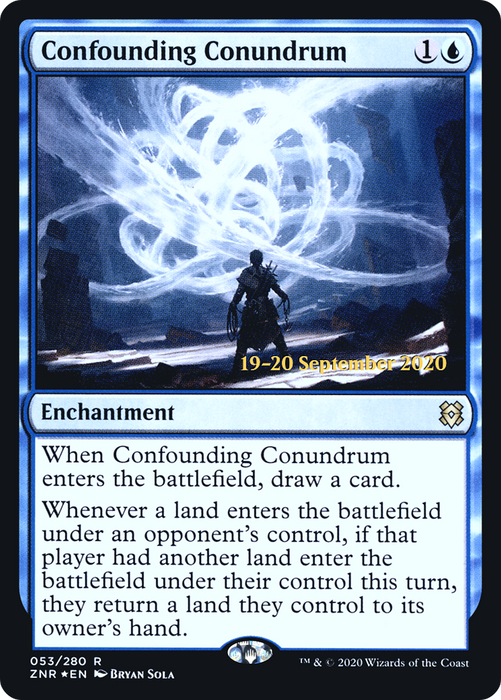 Confounding Conundrum (PRE-53S) - rare - Foil